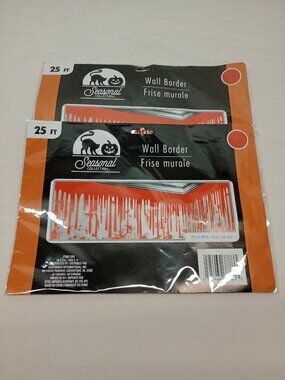 Halloween Wall Border / Frise murale (Seasonal Collection) (2 packs) NWT